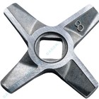 Нож для мясорубки Zelmer №8/2 двухсторонний Оригинал+втулка в подарок