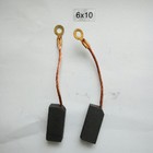 Щетки 6х10 (крепл. под винт) компл. 2 шт