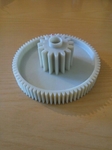 Шестерня редуктора 76/29 мм для мясорубки Elbee, Liberton
