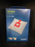 Комплект мешков для пылесоса Zelmer, код A49.4200 WORWO Оригинал 