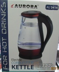 Электрочайник 1,7л. с автоотключением AURORA AU3414